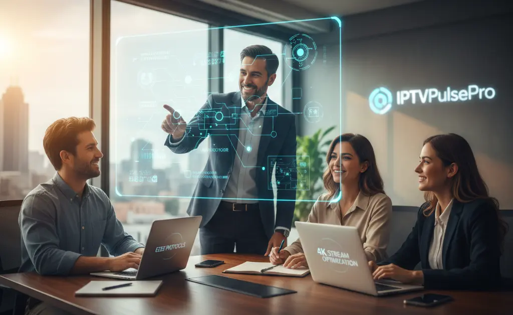 IPTVPulsePro team expertise in 4K streaming architecture and network security optimization