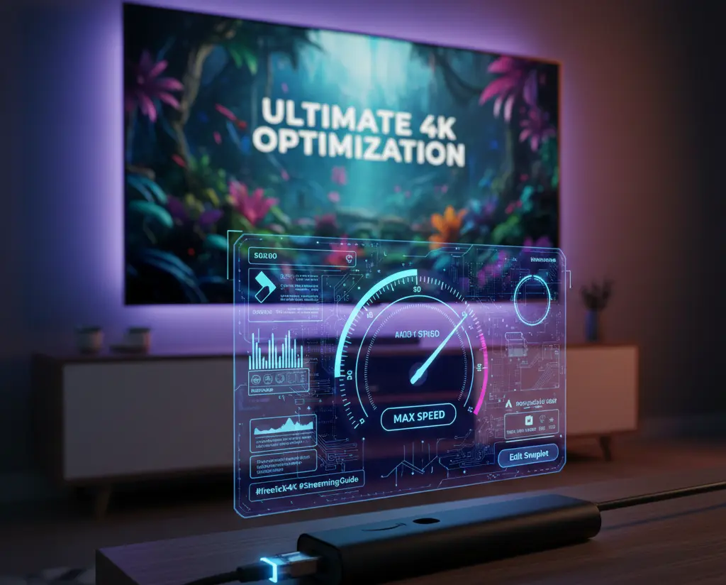 4K Streaming Architecture Settings and Firestick 4K Optimization